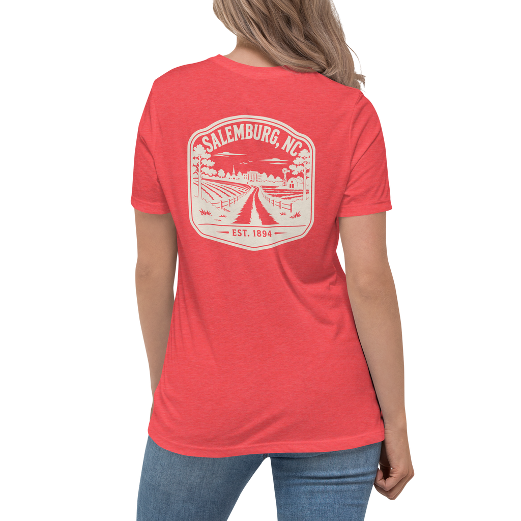 Salemburg NC - Faith, Family, Farming- Women's Relaxed T-Shirt
