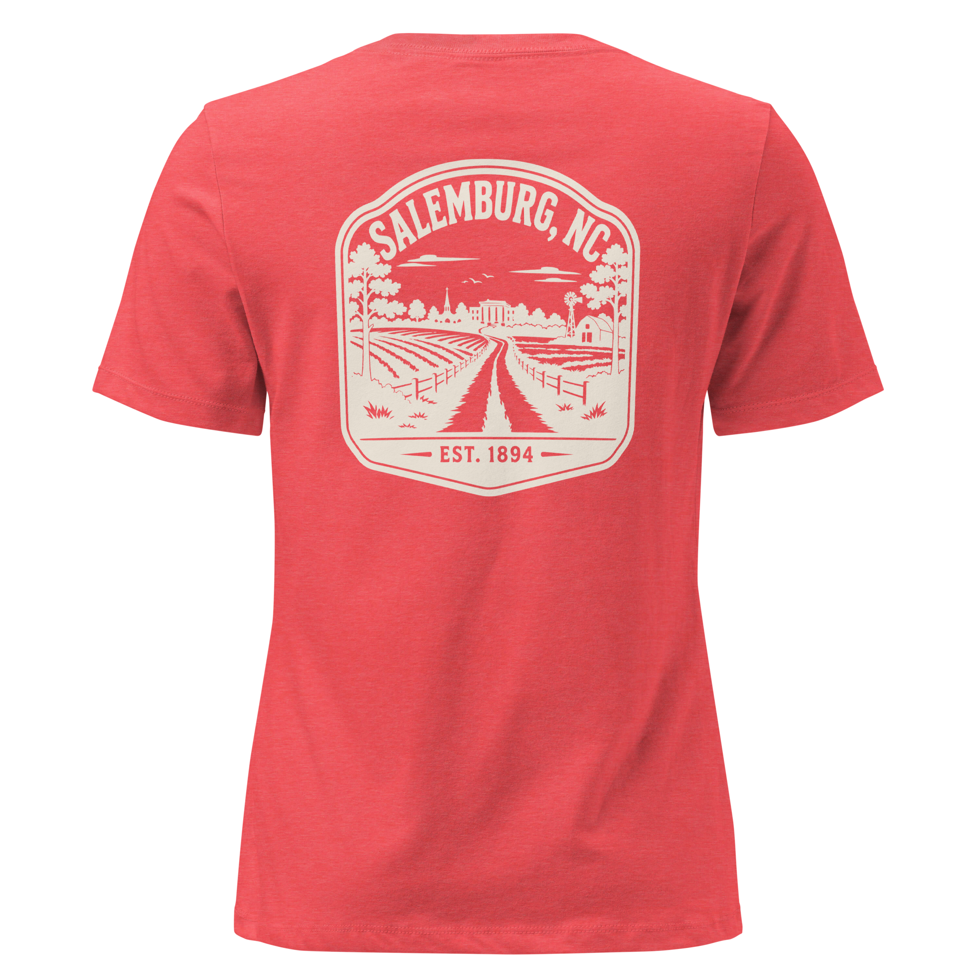 Salemburg NC - Faith, Family, Farming- Women's Relaxed T-Shirt