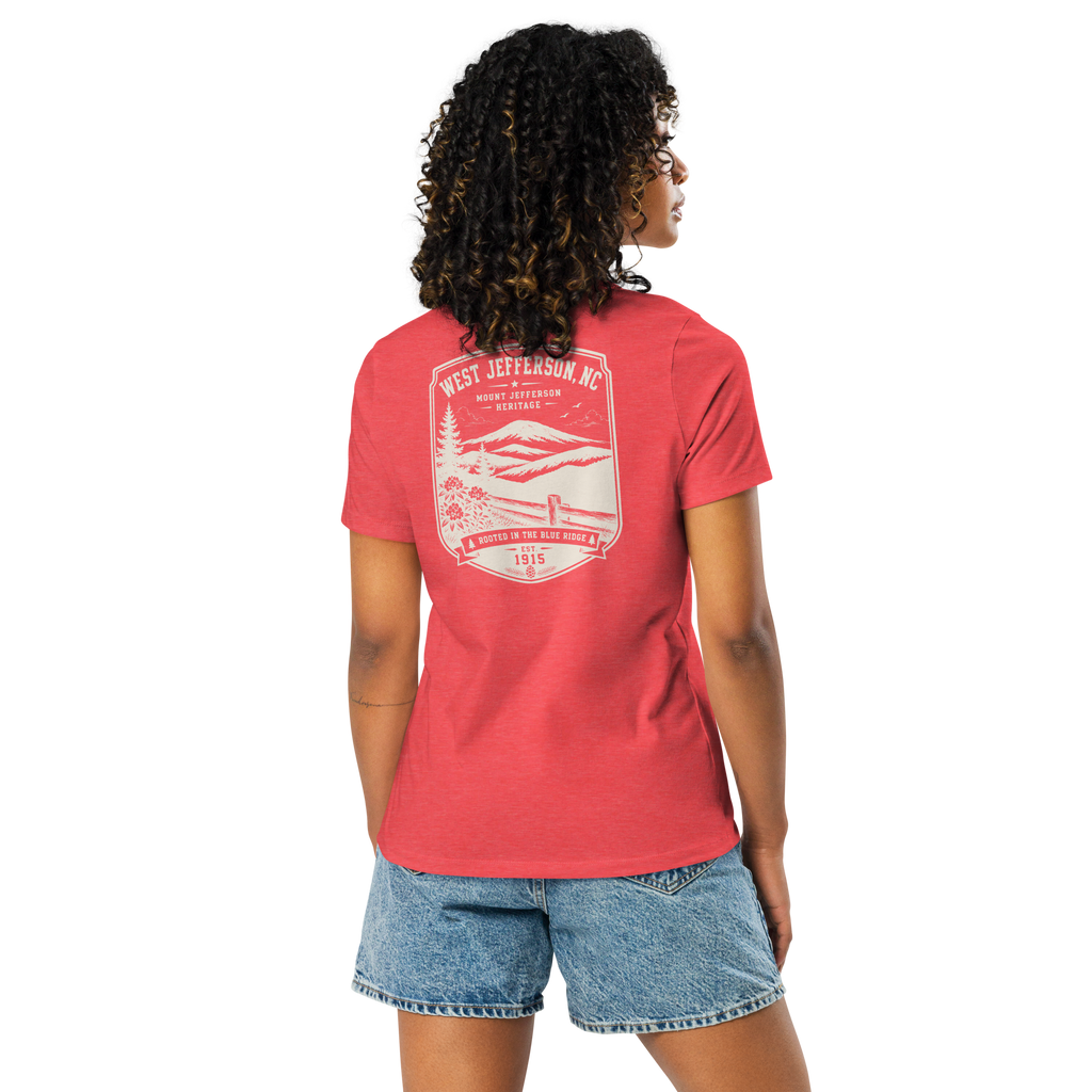 West Jefferson, NC - Mount Jefferson - Women's Relaxed T-Shirt