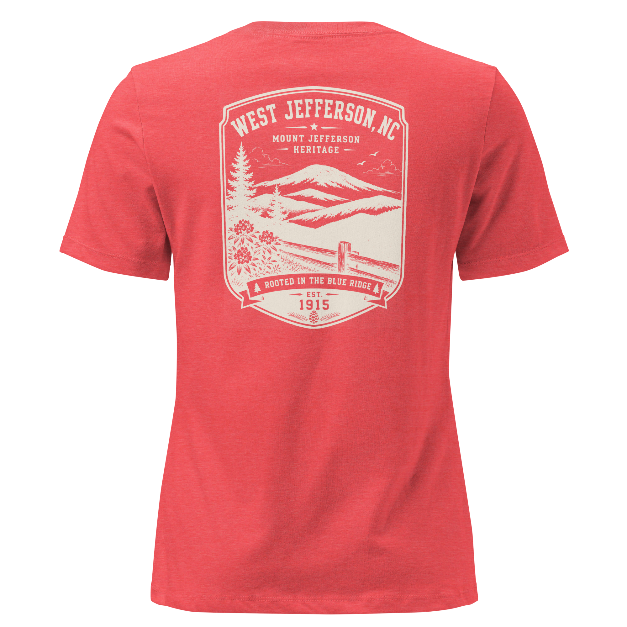 West Jefferson, NC - Mount Jefferson - Women's Relaxed T-Shirt