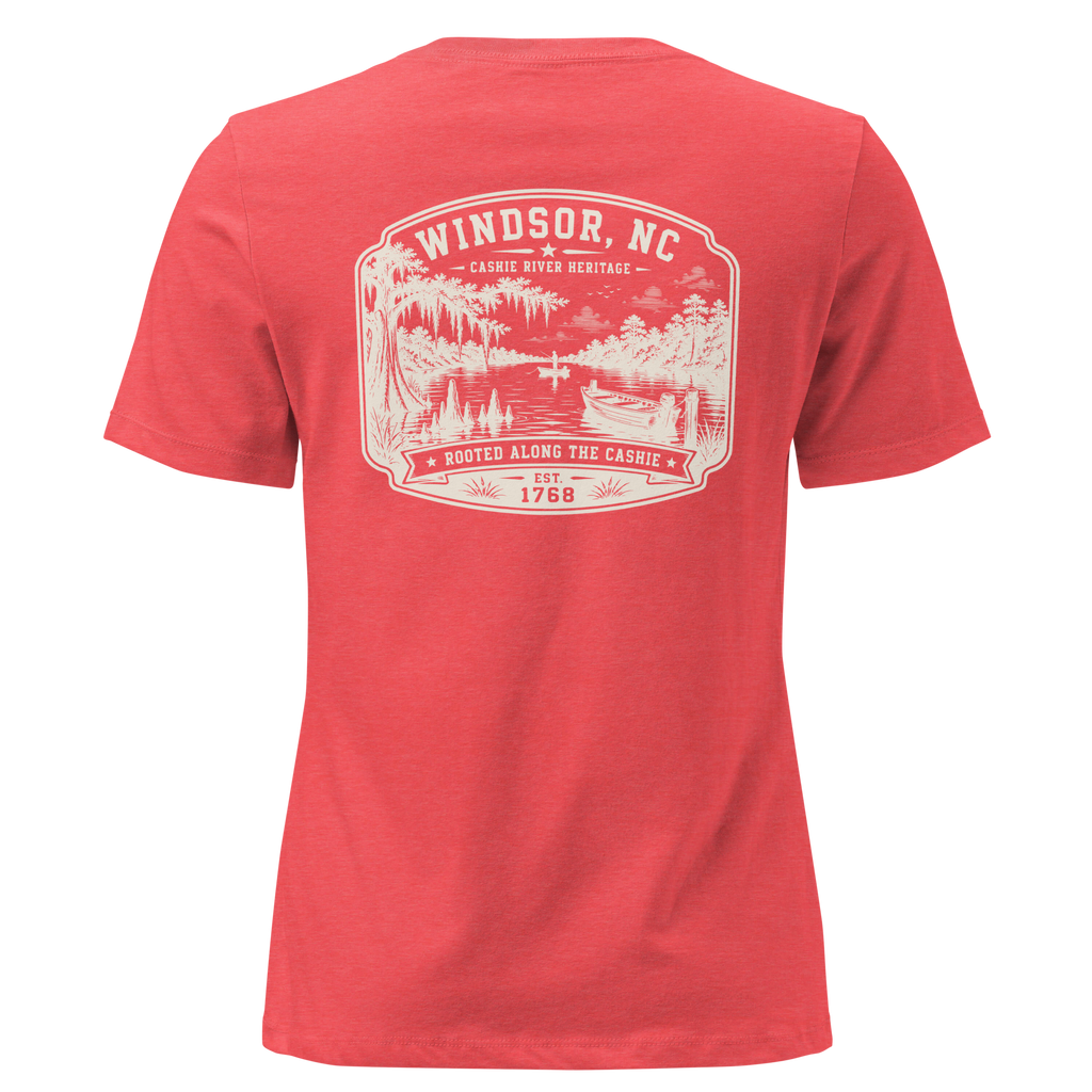 Windsor, NC - The Cashie River - Women's Relaxed T-Shirt