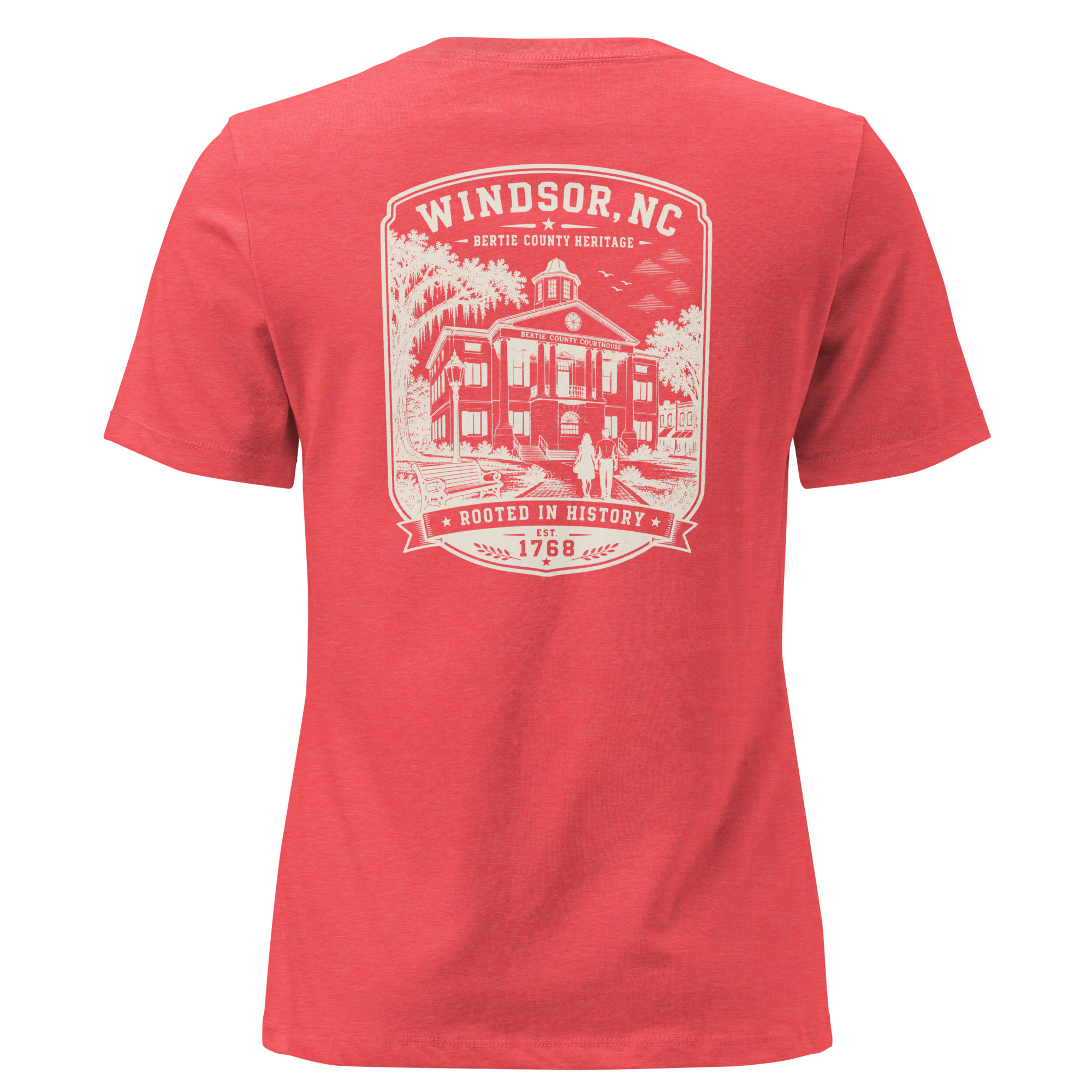 Windsor, NC - Bertie County Heritage - Women's Relaxed T-Shirt