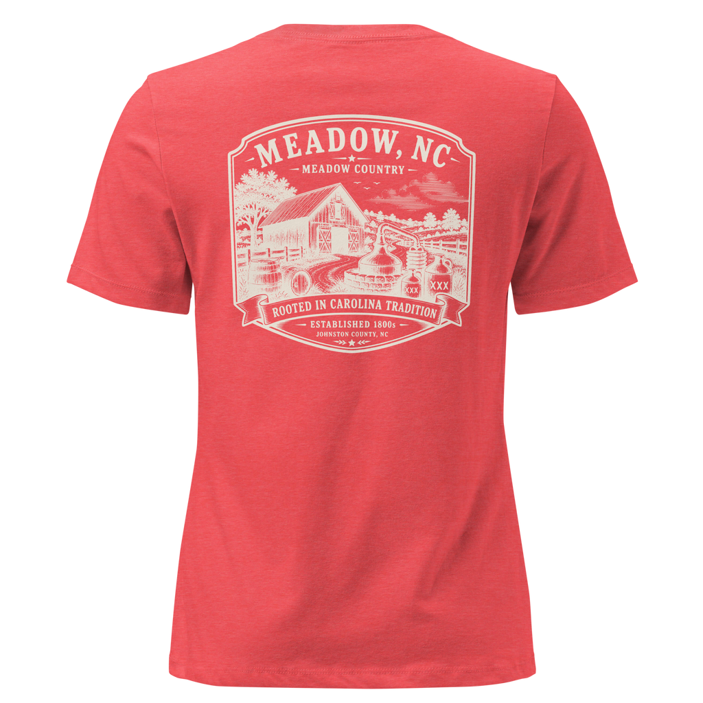 Meadow, NC - Carolina Tradition - Women's Relaxed T-Shirt