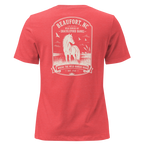 Beaufort, NC - Wild Horses of Shackleford Banks - Women's Relaxed T-Shirt