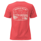 Emerald Isle NC - Surf, Fish, Repeat - Women's Relaxed T-Shirt
