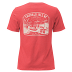 Emerald Isle NC - Salt, Sun, Simple - Women's Relaxed T-Shirt