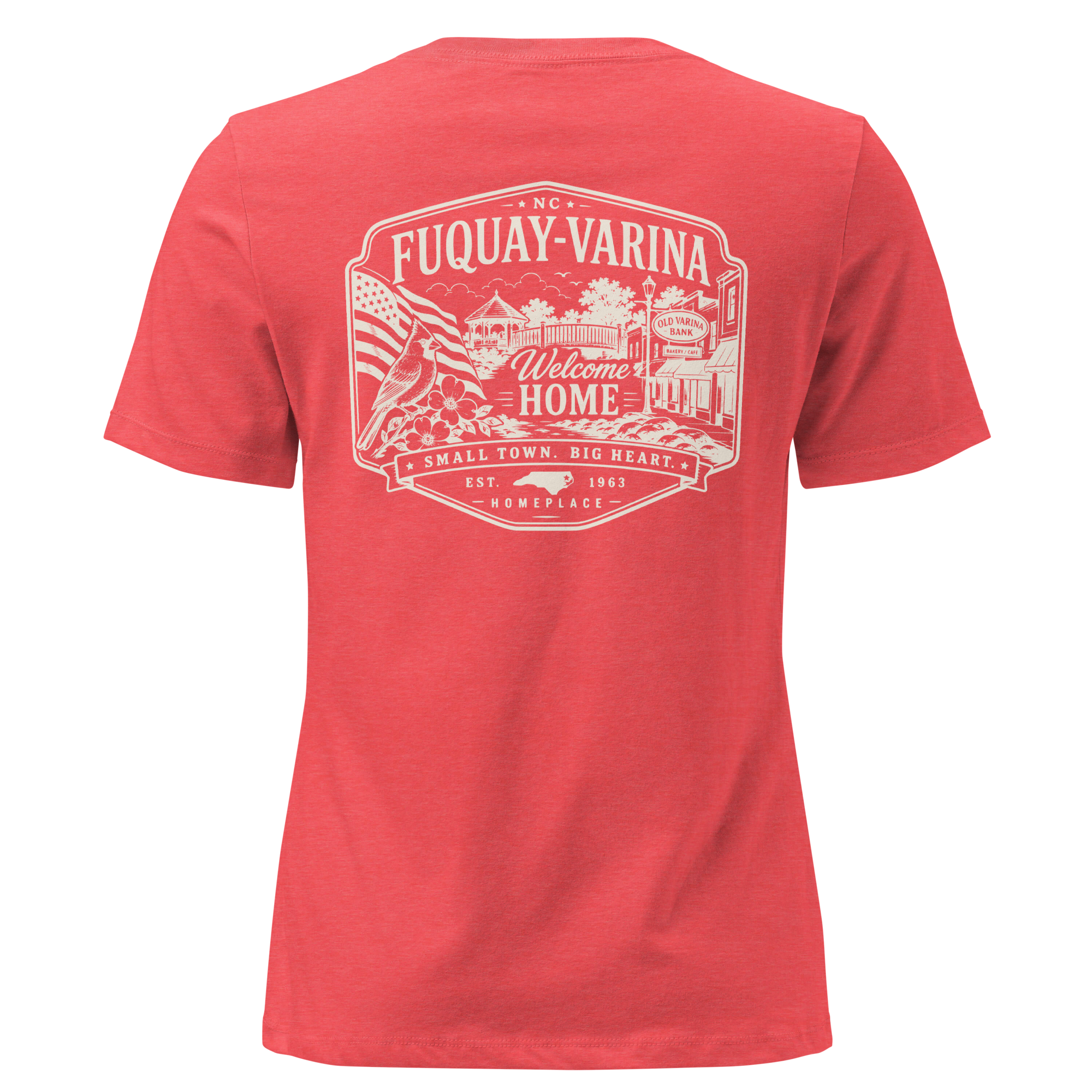 Fuquay-Varina, NC - Welcome Home - Women's Relaxed T-Shirt