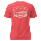 Surf City, NC - Surf Heritage - Women's Relaxed T-Shirt