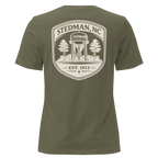 Stedman, NC - Stedman Water Tower Badge- Women's Relaxed T-Shirt