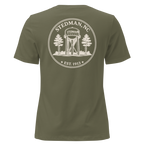 Stedman, NC - Stedman Water Tower Round Badge - Women's Relaxed T-Shirt