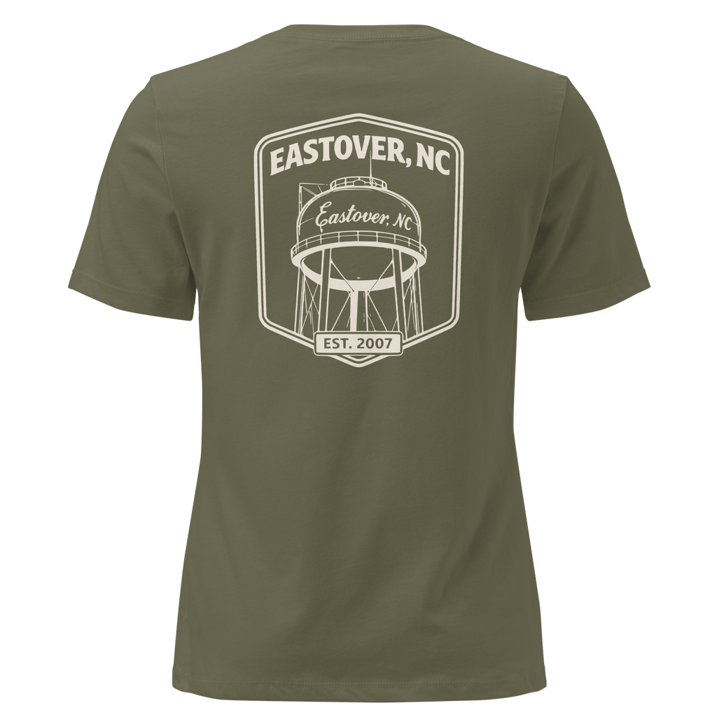 Eastover NC - Water Tower- Women's Relaxed T-Shirt