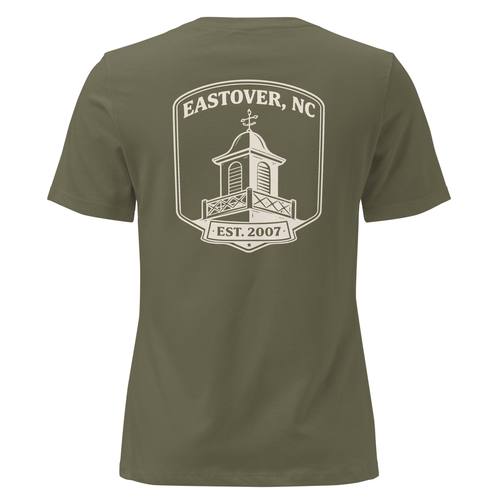 Eastover NC - Old School Cupola- Women's Relaxed T-Shirt