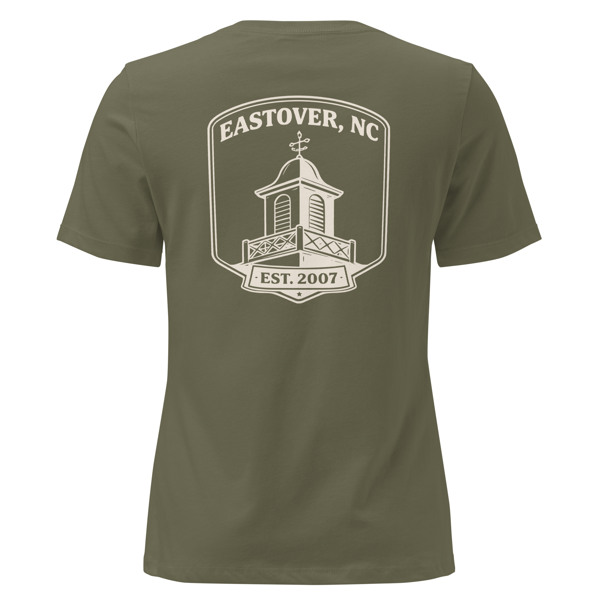 Eastover NC - Old School Cupola- Women's Relaxed T-Shirt