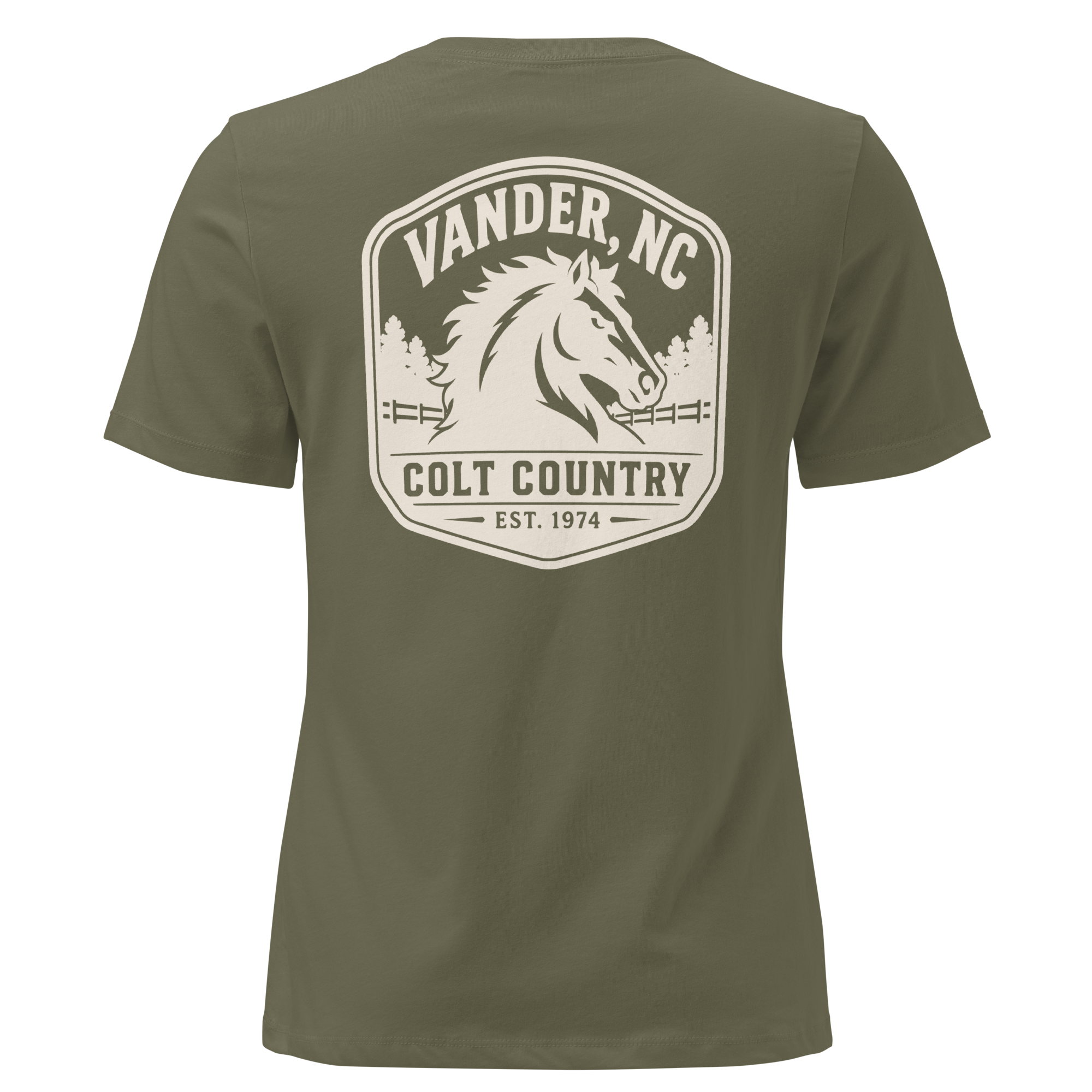 Vander NC - Colt Country- Women's Relaxed T-Shirt