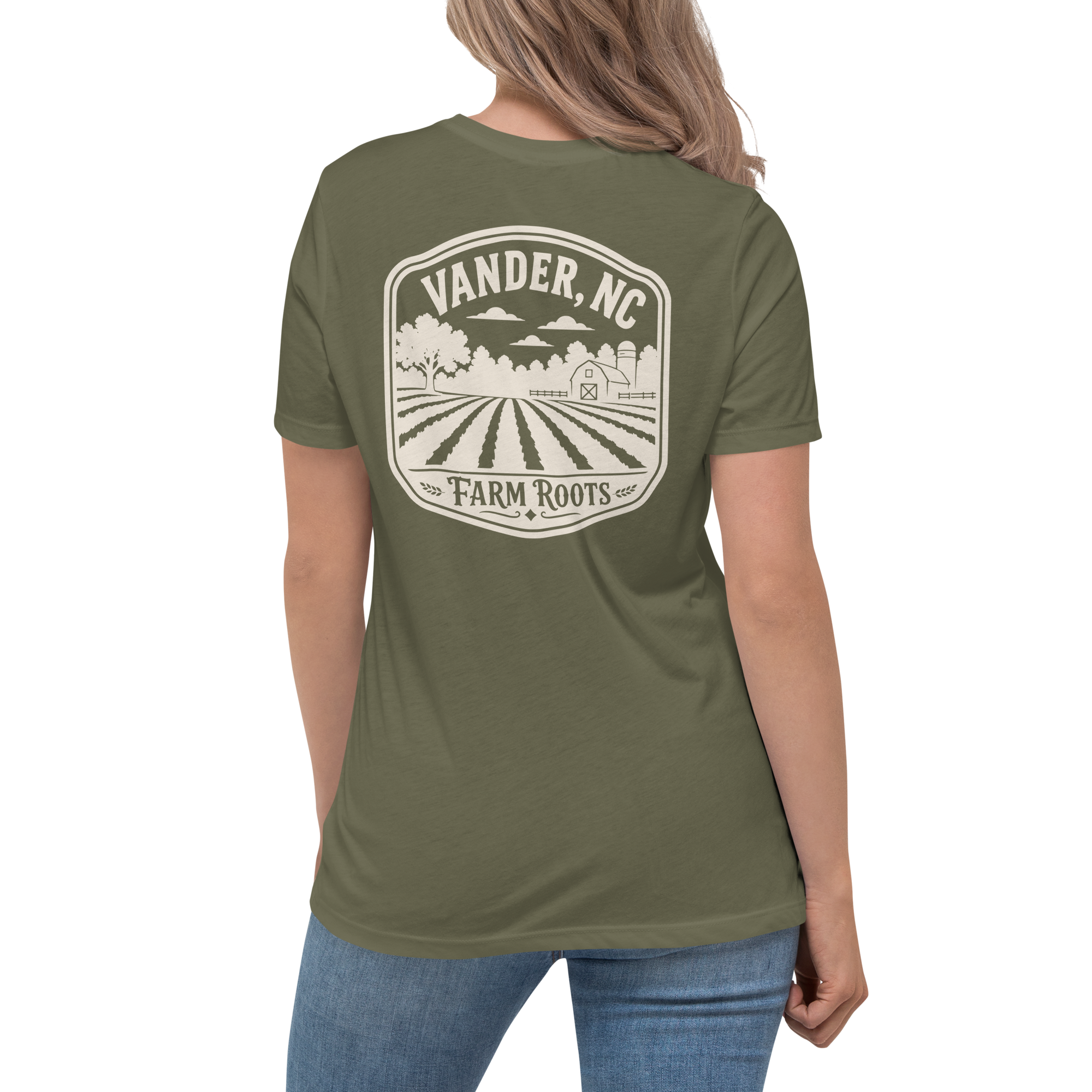 Vander NC - Farm Life- Women's Relaxed T-Shirt