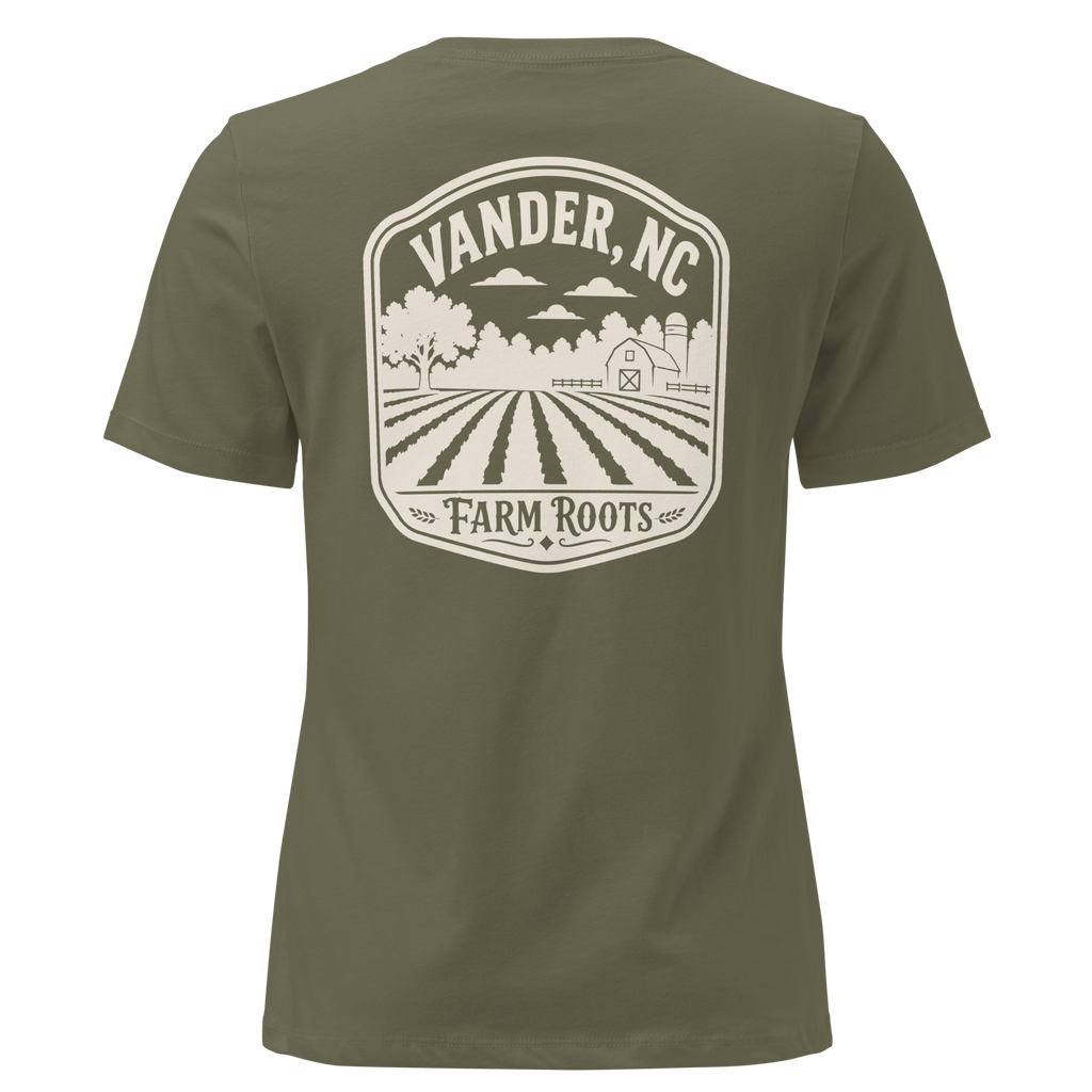 Vander NC - Farm Life- Women's Relaxed T-Shirt