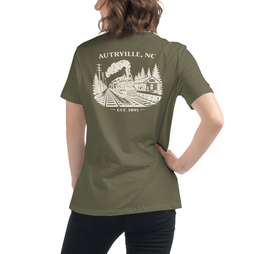Autryville NC - Railroad Town- Women's Relaxed T-Shirt