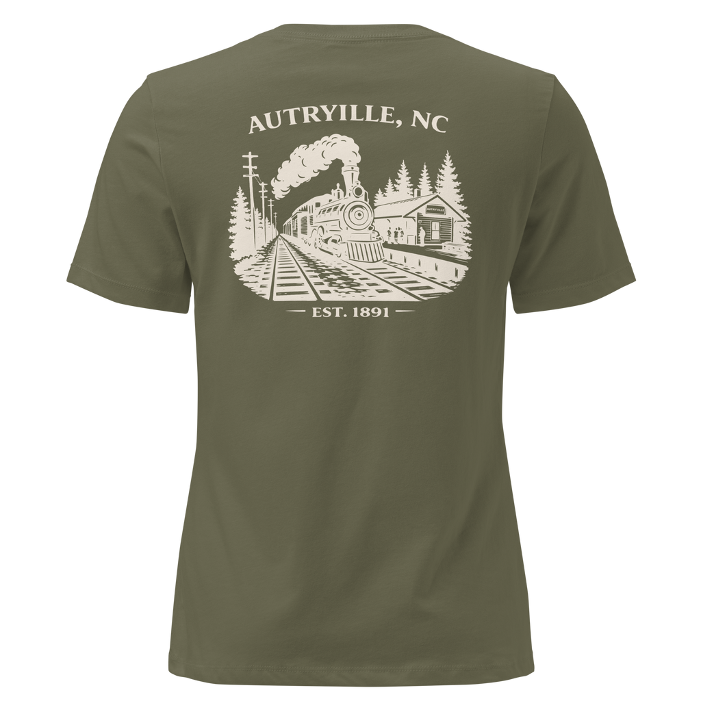 Autryville NC - Railroad Town- Women's Relaxed T-Shirt