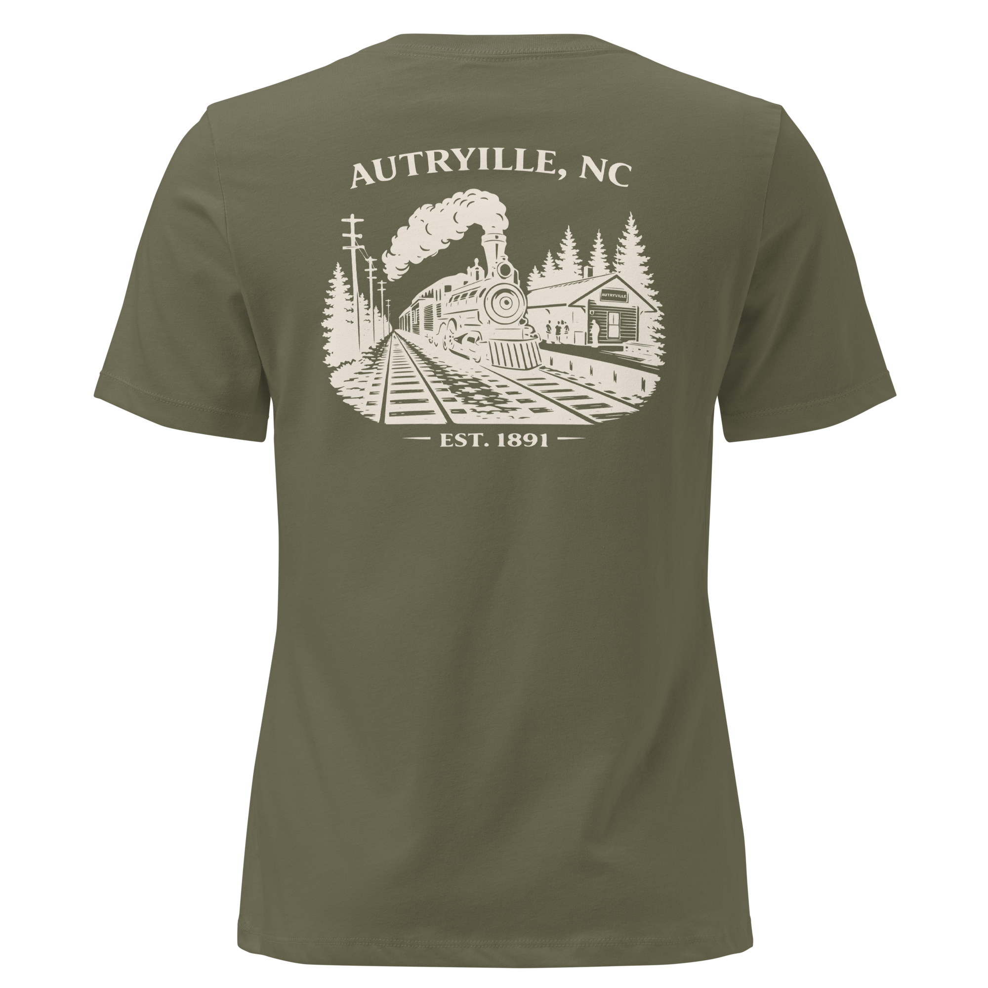 Autryville NC - Railroad Town- Women's Relaxed T-Shirt