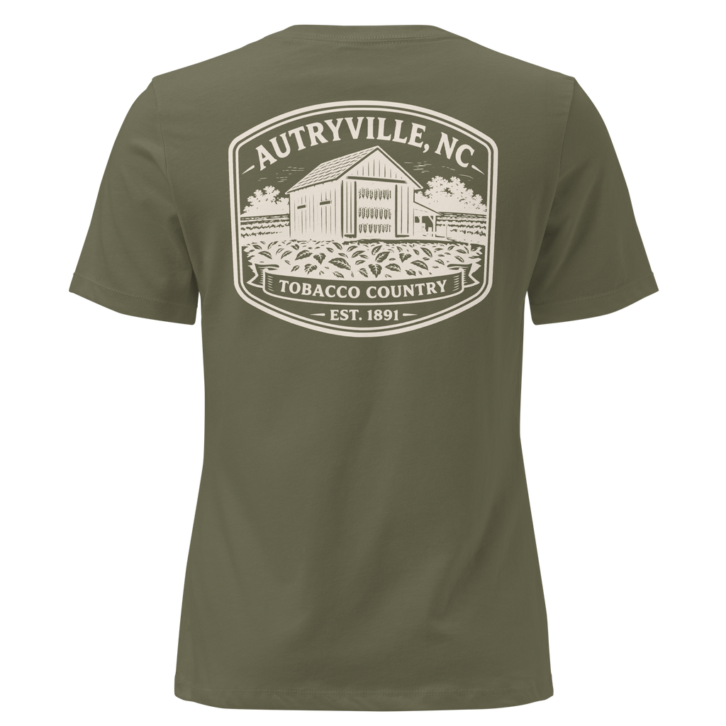 Autryville NC - Tobacco Country- Women's Relaxed T-Shirt