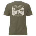 Cedar Creek, NC - Early Carolina - Women's Relaxed T-Shirt