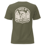 Angier NC - Trojan Country- Women's Relaxed T-Shirt