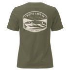 White Lake NC - Boat Fun- Women's Relaxed T-Shirt