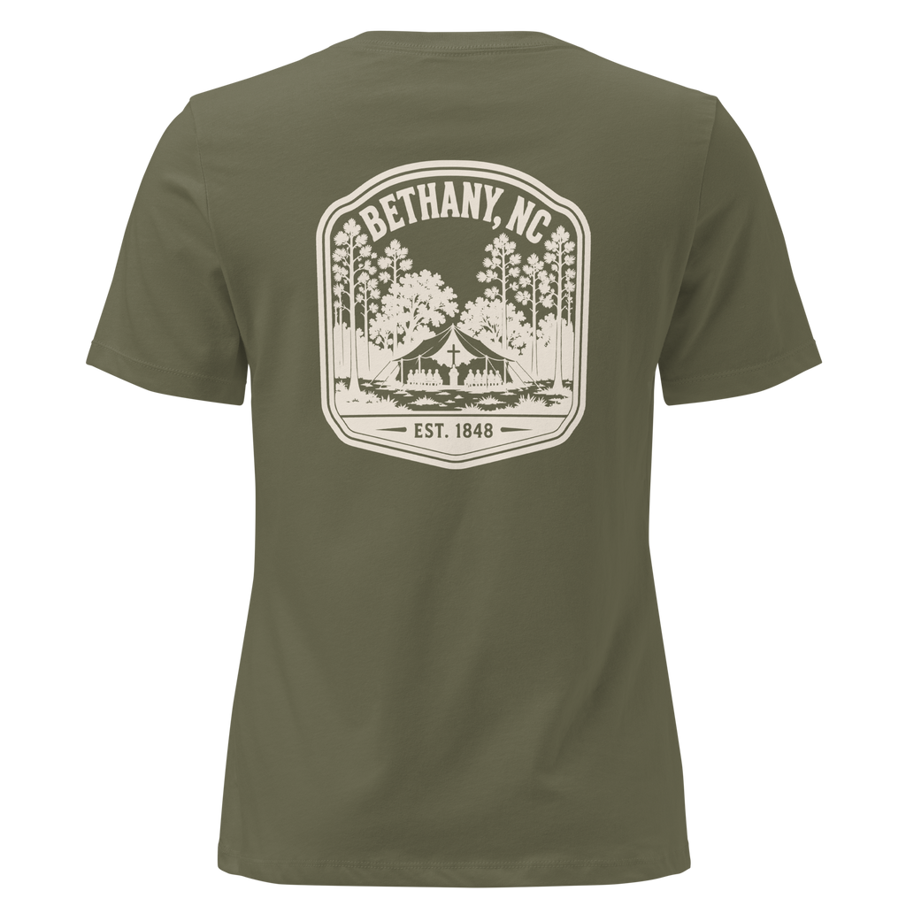 Bethany NC - Tent Revival- Women's Relaxed T-Shirt