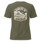 Bunnlevel NC - Railroad Town- Women's Relaxed T-Shirt
