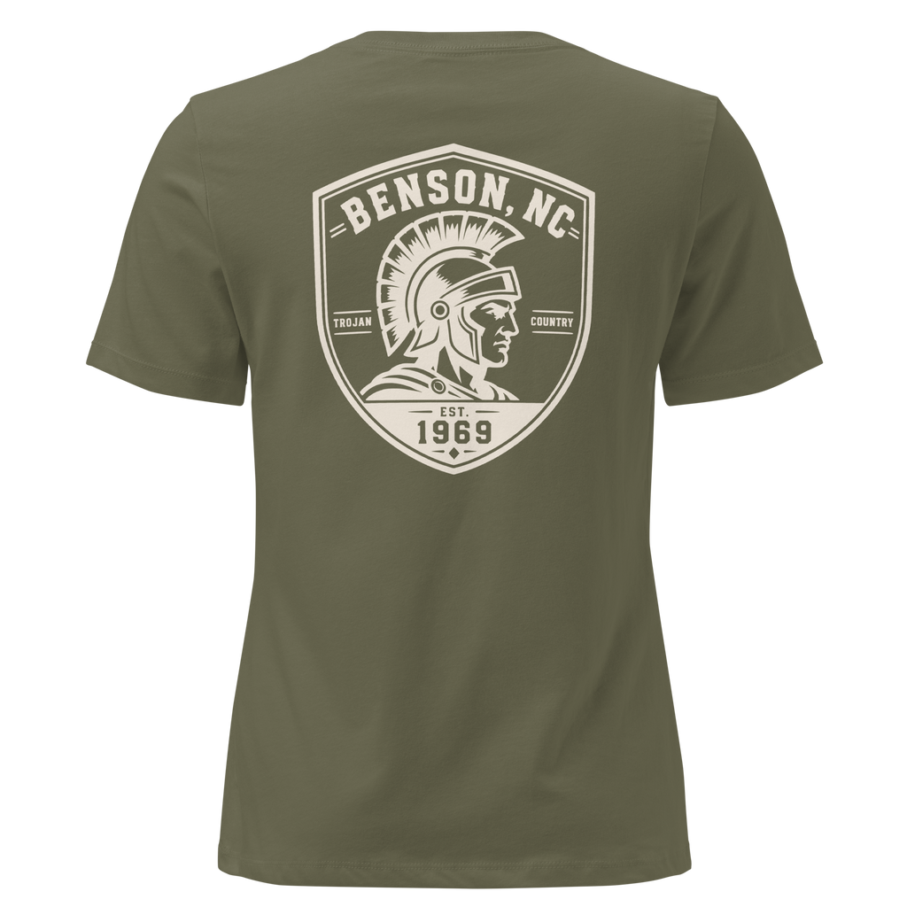 Benson NC - Trojan Country - Women's Relaxed T-Shirt