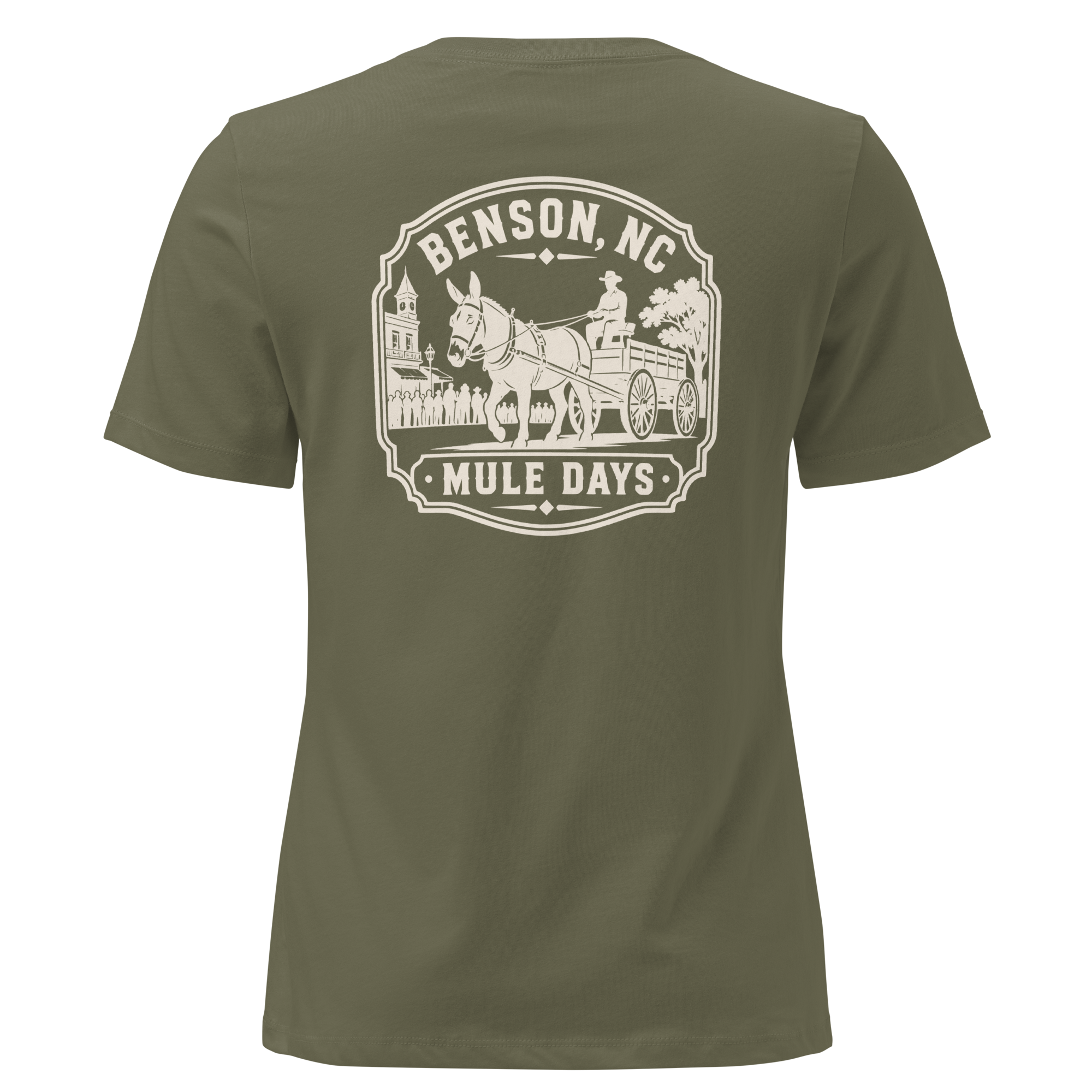 Benson NC - Mule Days - Women's Relaxed T-Shirt