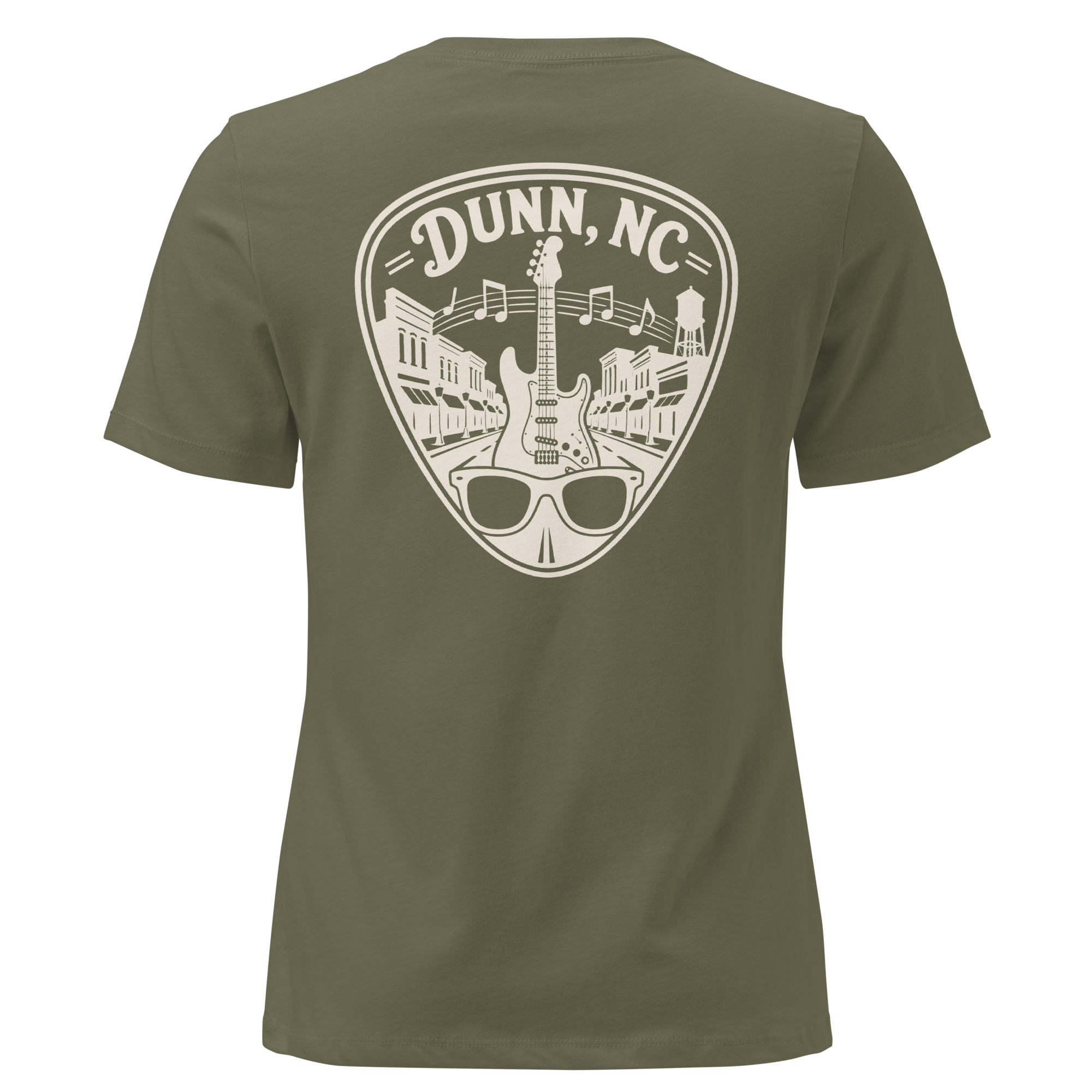 Dunn NC - Music Past, Music Present- Women's Relaxed T-Shirt