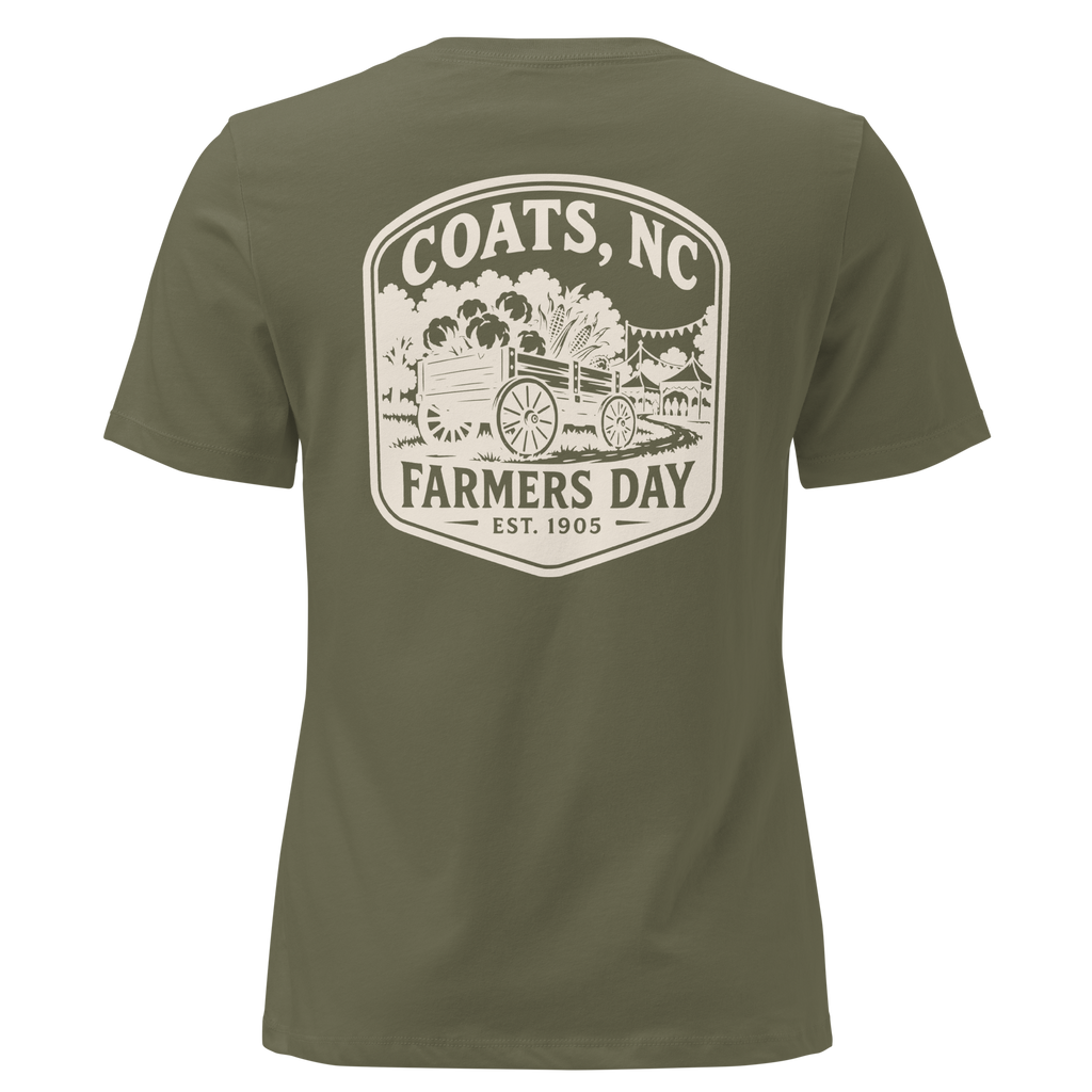 Coats NC - Farmers Day- Women's Relaxed T-Shirt