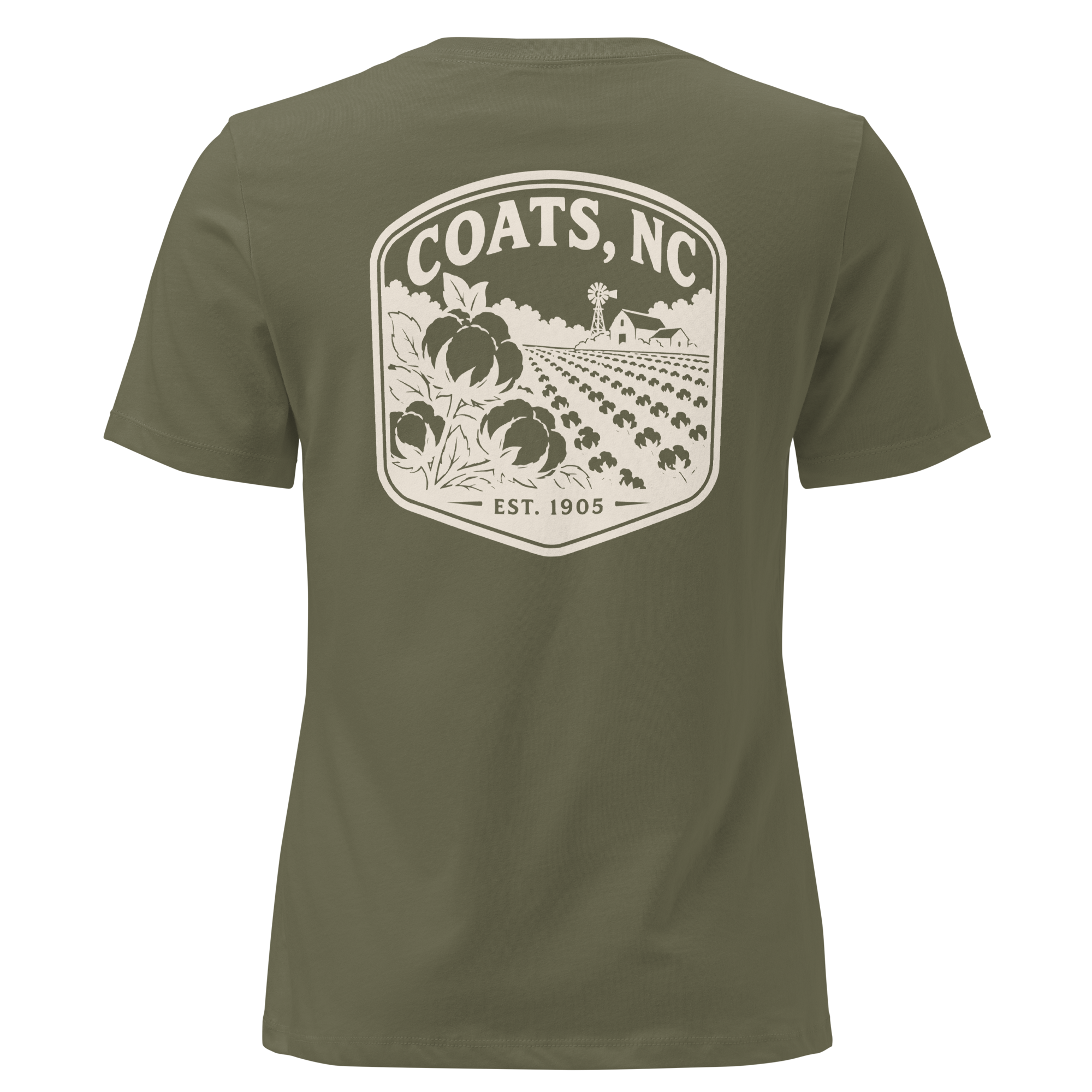 Coats NC - Cotton Farm- Women's Relaxed T-Shirt