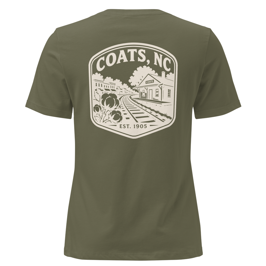 Coats NC - RR Cotton Town- Women's Relaxed T-Shirt