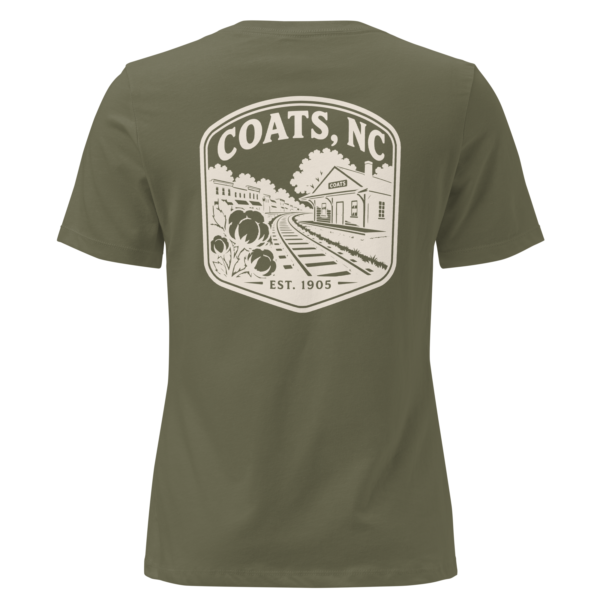 Coats NC - RR Cotton Town- Women's Relaxed T-Shirt