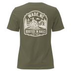Wade NC - Railroad Town- Women's Relaxed T-Shirt