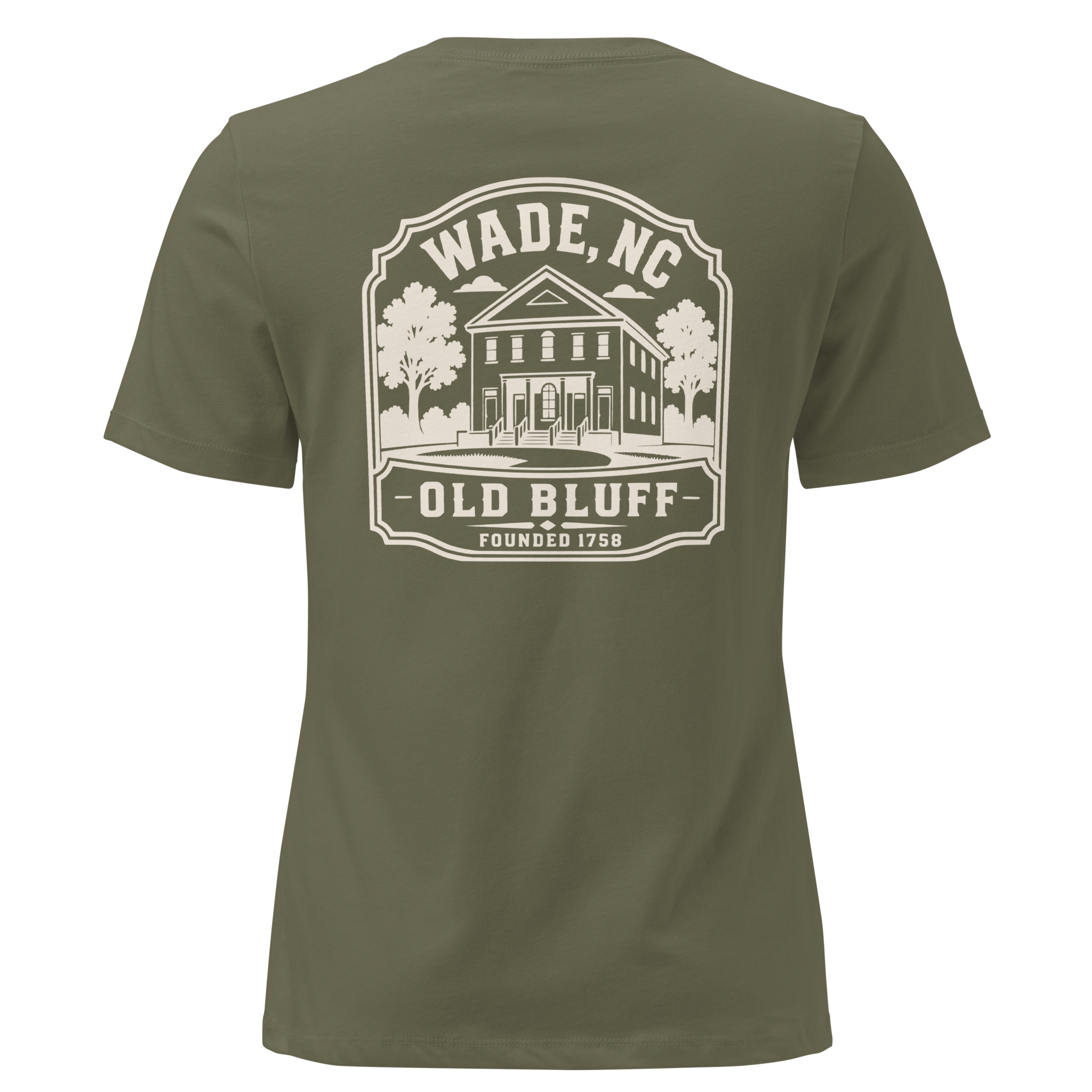 Wade NC - Old Bluff- Women's Relaxed T-Shirt