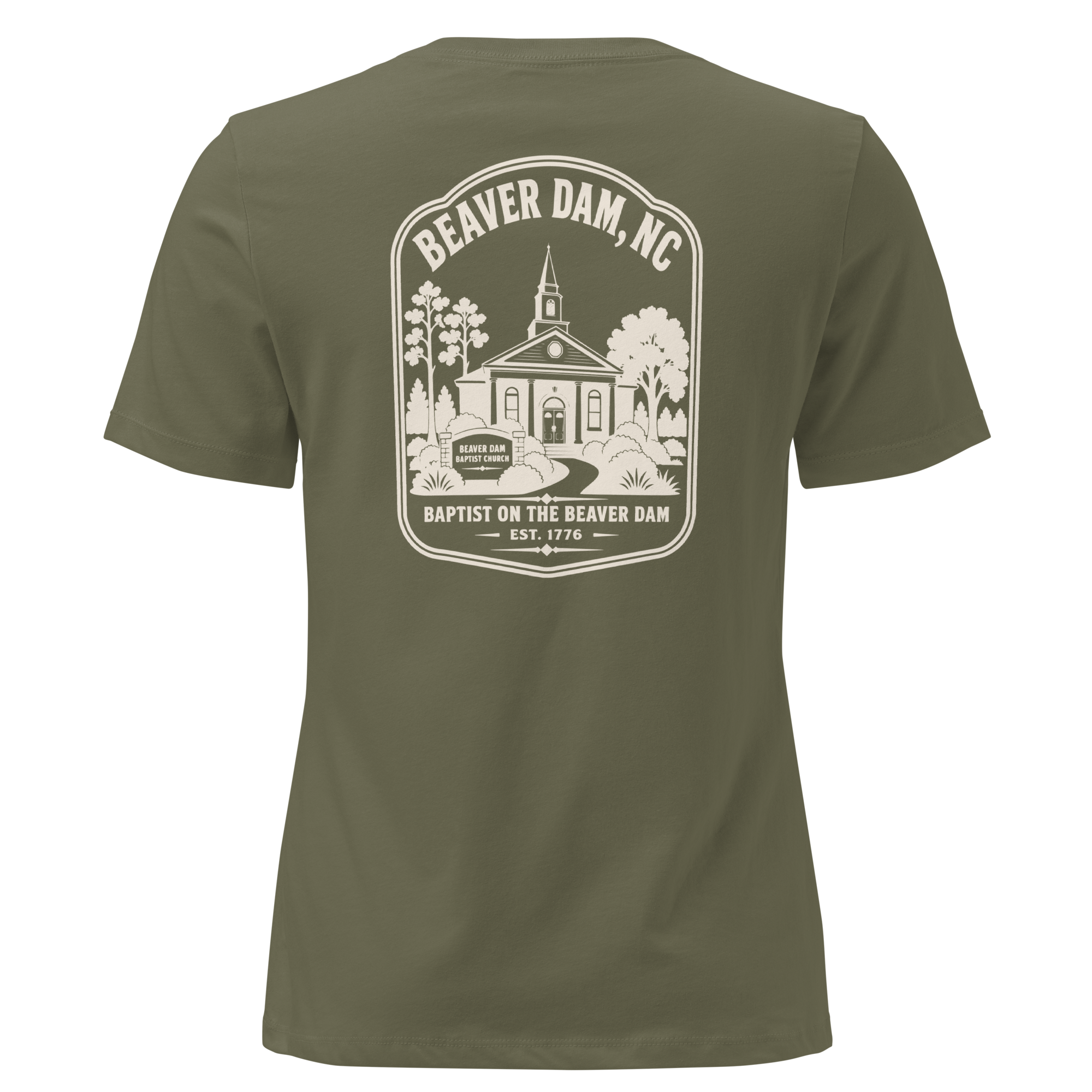 Beaver Dam NC - Baptist on the Beaver Dam- Women's Relaxed T-Shirt