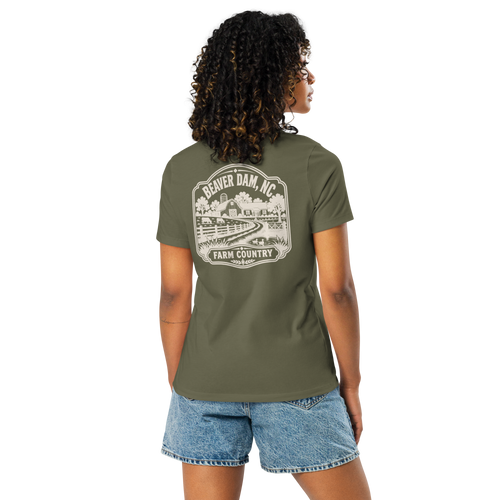 Beaver Dam NC - Farm Country- Women's Relaxed T-Shirt