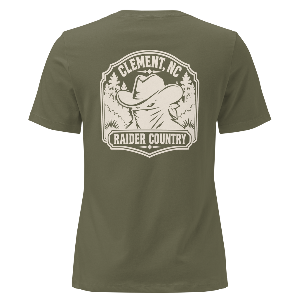Clement NC - Raider Country- Women's Relaxed T-Shirt