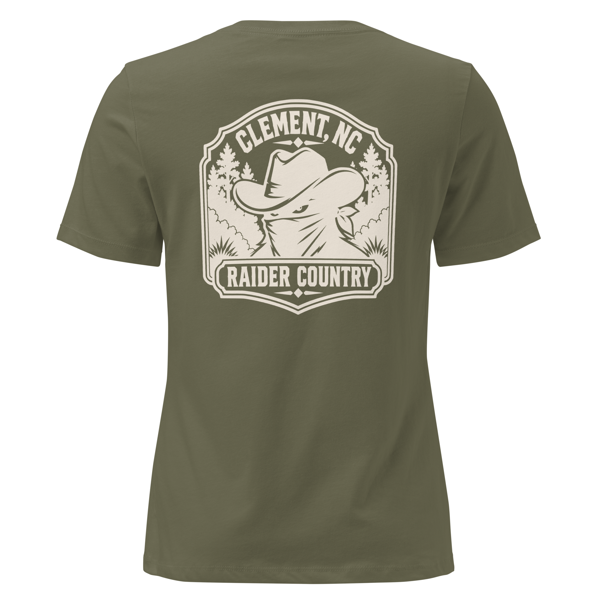 Clement NC - Raider Country- Women's Relaxed T-Shirt