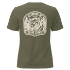 Clement NC - Cougar Country- Women's Relaxed T-Shirt