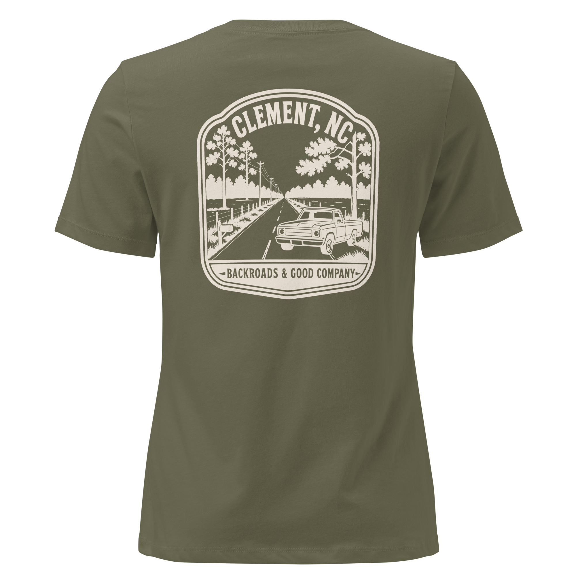 Clement NC - Country Roads- Women's Relaxed T-Shirt