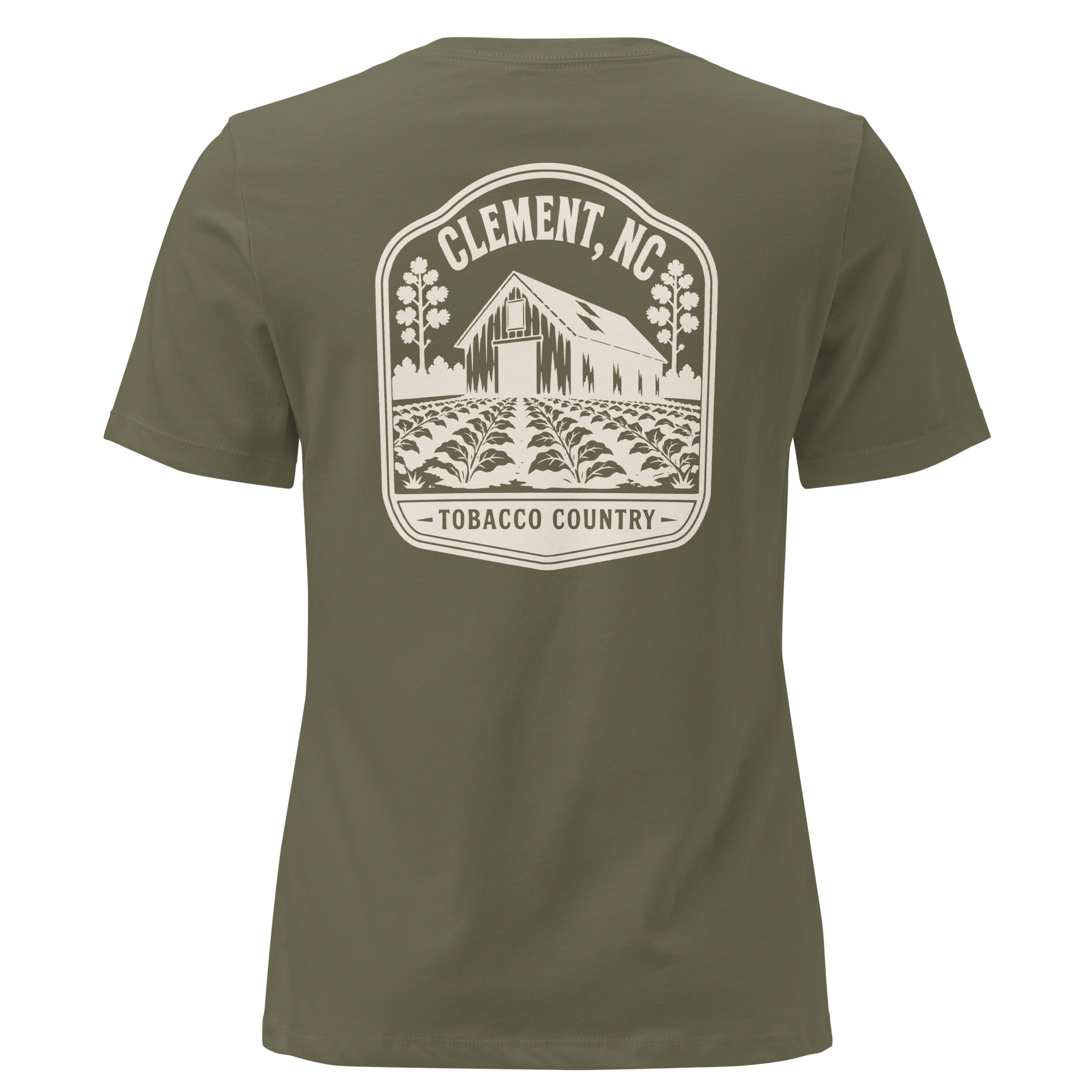 Clement NC - Tobacco Country- Women's Relaxed T-Shirt