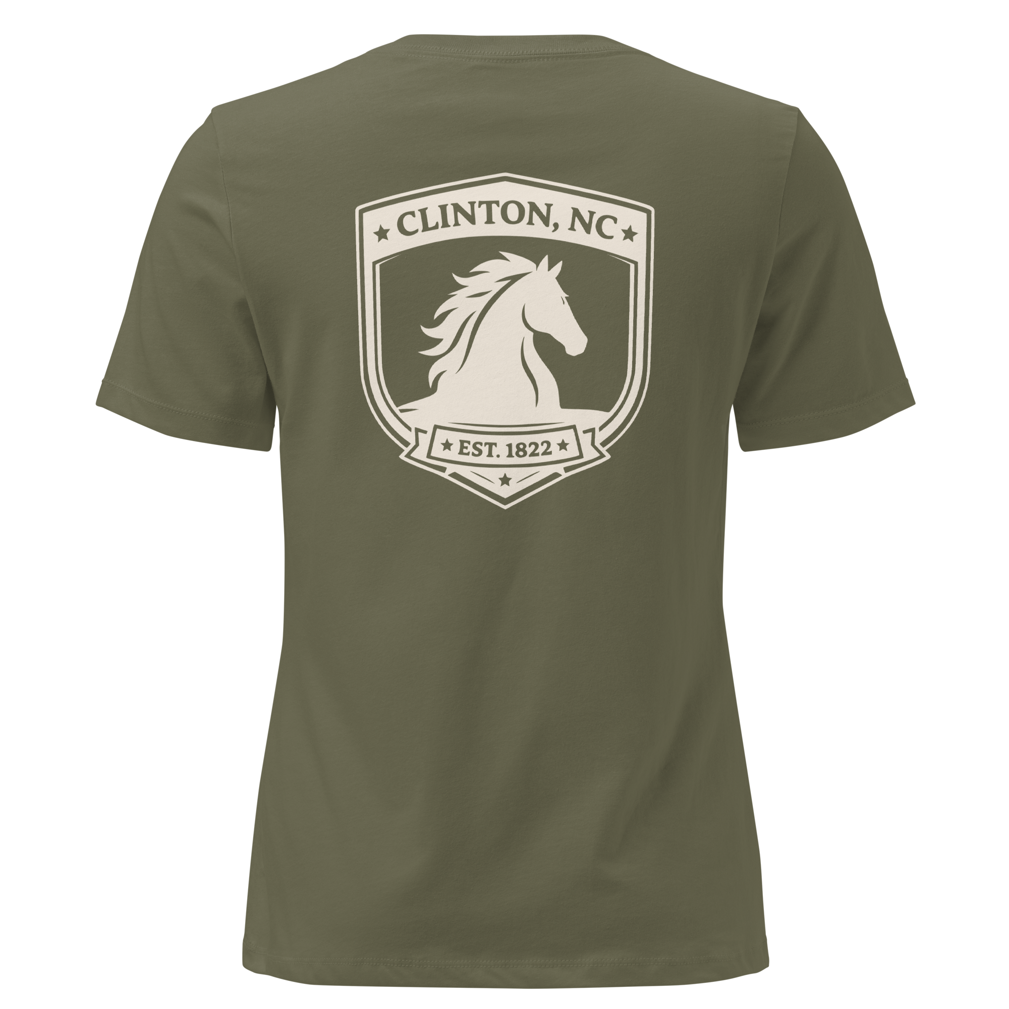 Clinton NC - School Pride- Women's Relaxed T-Shirt