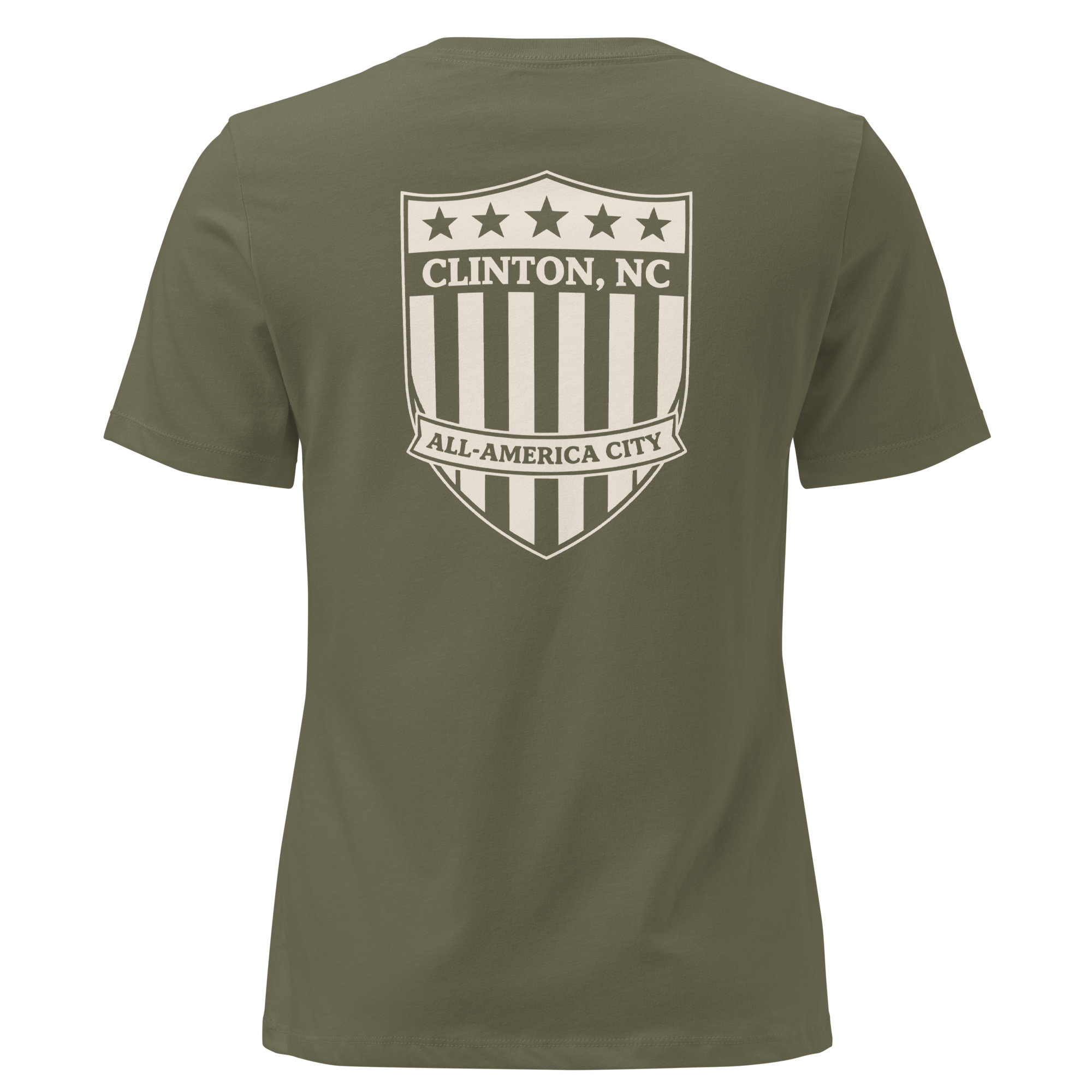 Clinton NC - All American- Women's Relaxed T-Shirt