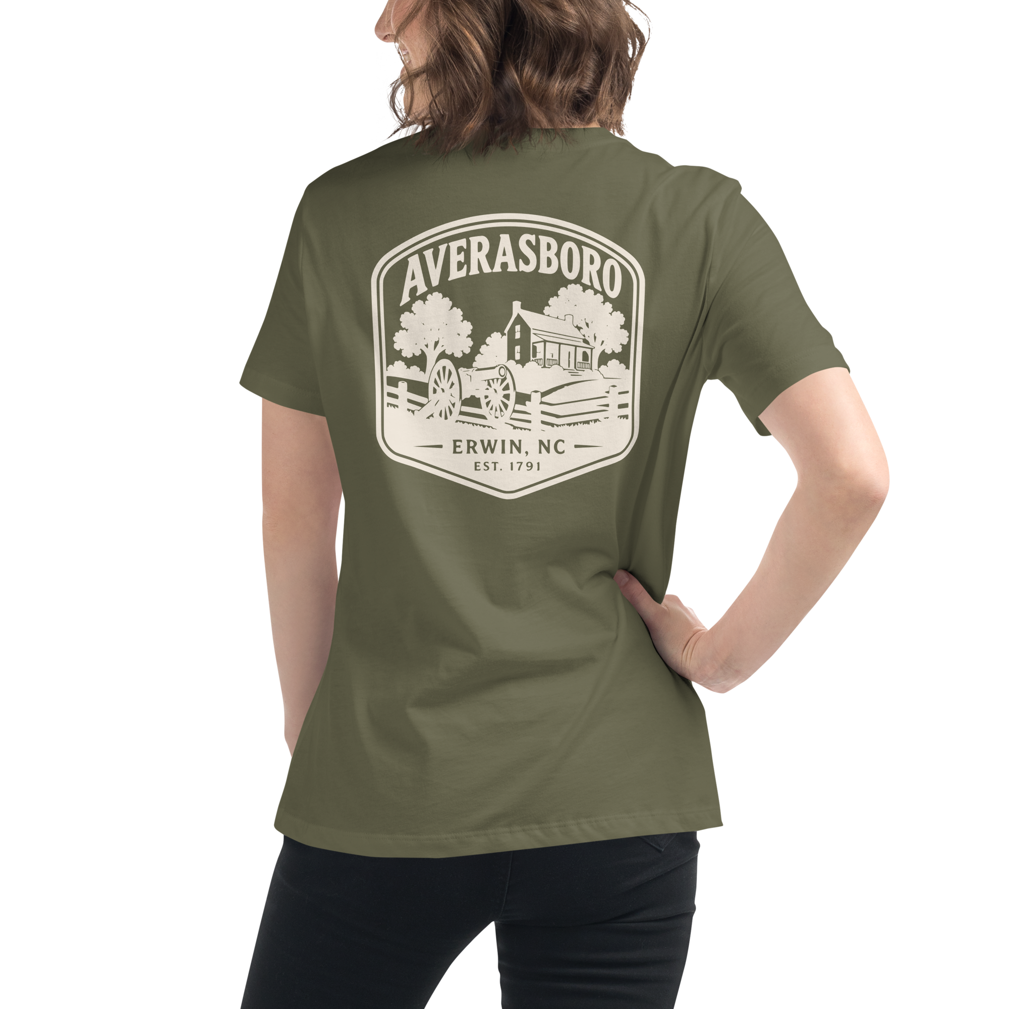 Erwin NC - Averasboro Battleground- Women's Relaxed T-Shirt