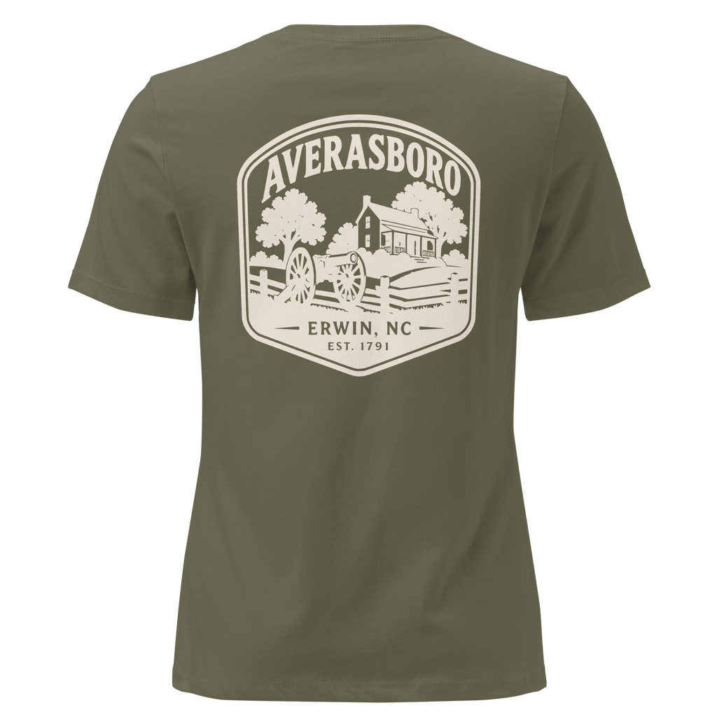 Erwin NC - Averasboro Battleground- Women's Relaxed T-Shirt