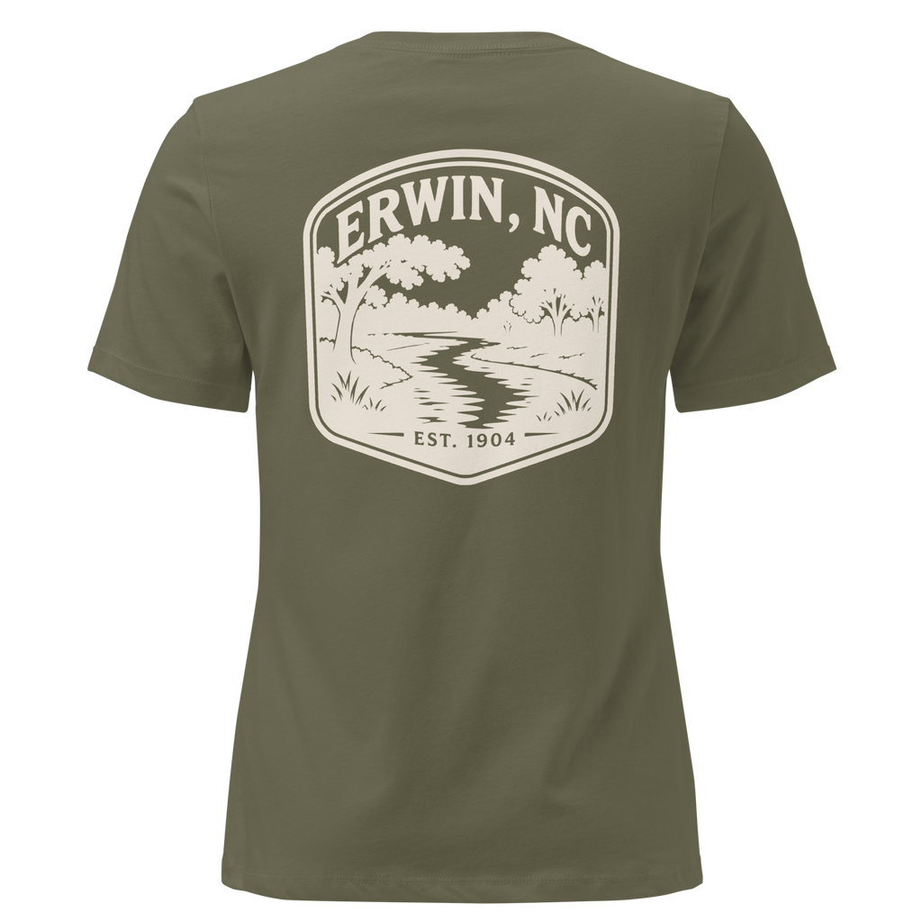 Erwin NC - The River- Women's Relaxed T-Shirt